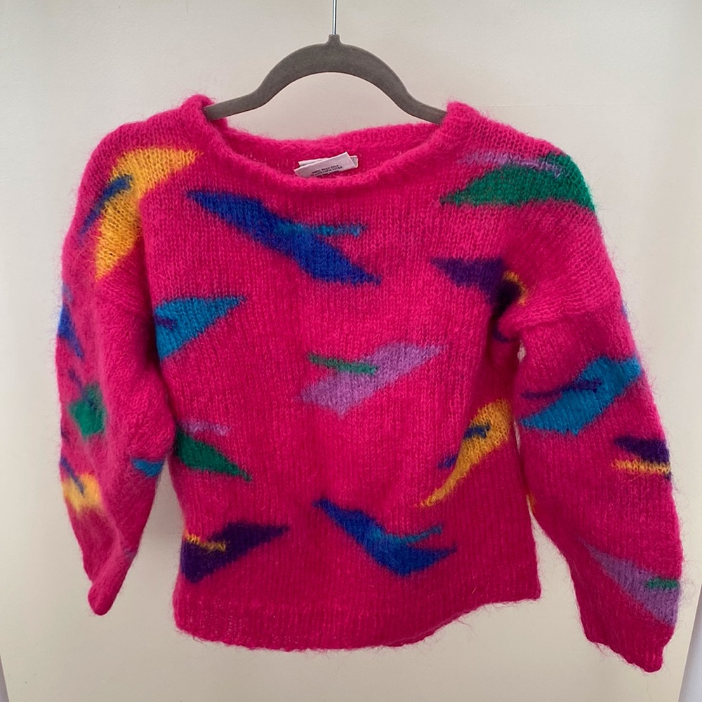 Vintage fuzzy sweater